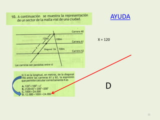 AYUDA


X = 120




    D

                  11
 
