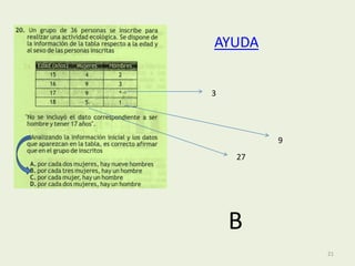 AYUDA


3




         9
    27




    B
             21
 