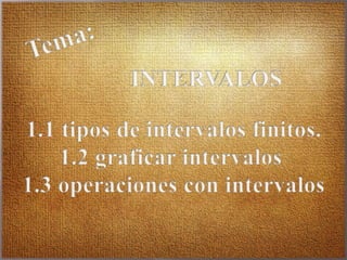intervalo (matematica)