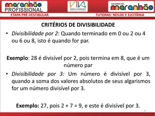 Matematica aulas 1, 2 e 3 | PPTX