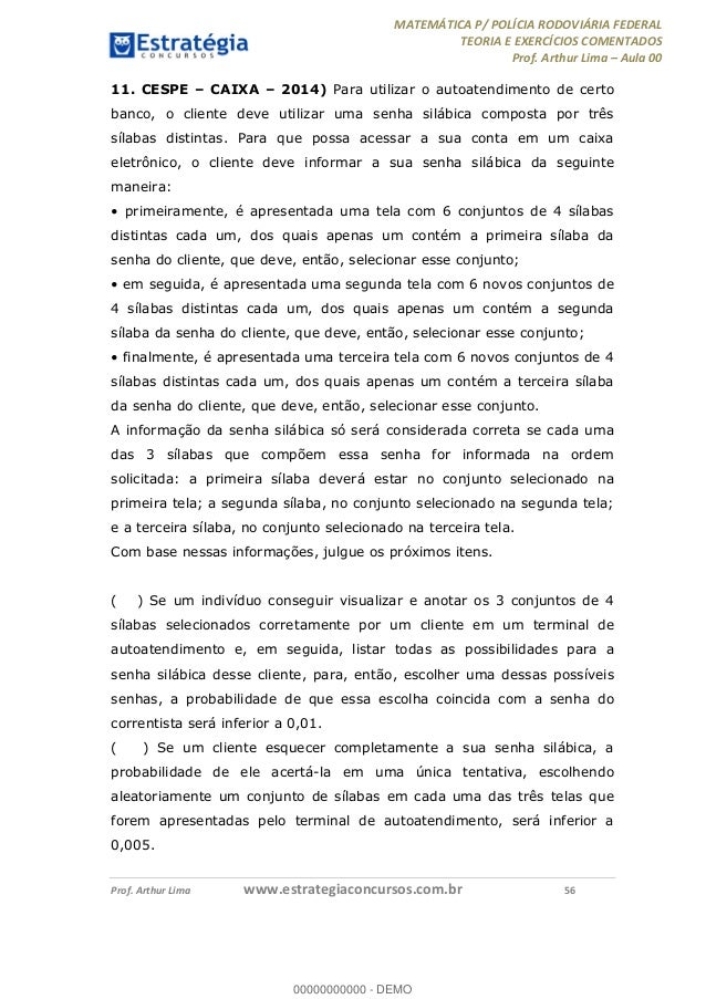 Curso de matematica para concursos