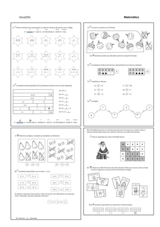 SOLUÇÕES Matemática
 
