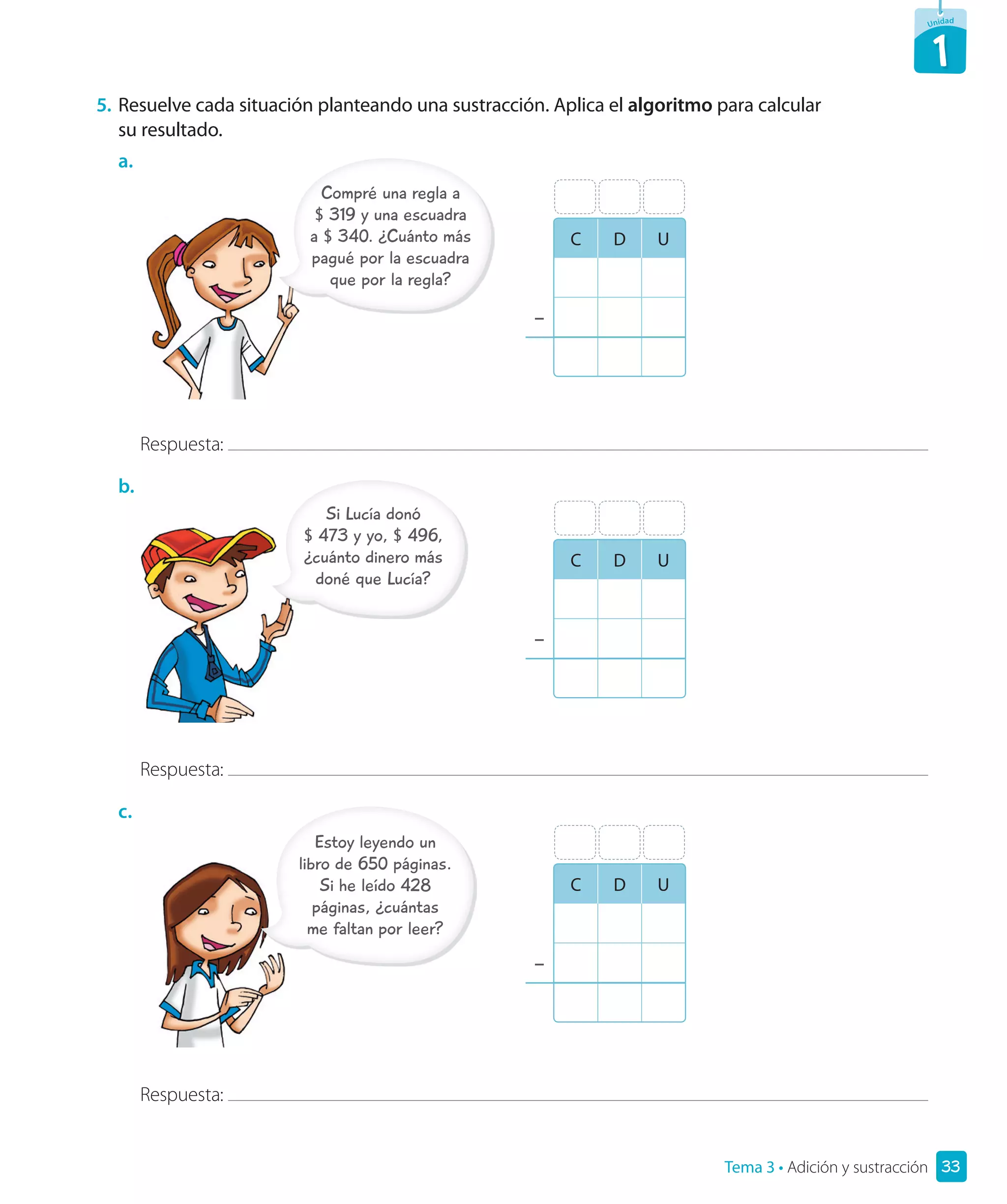 Matematica 3 básico cuaderno de ejercicios | PDF