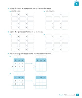 Matematica 3 básico cuaderno de ejercicios | PDF