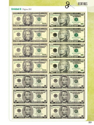 Recortables
221
Unidad 6 Página 202
 