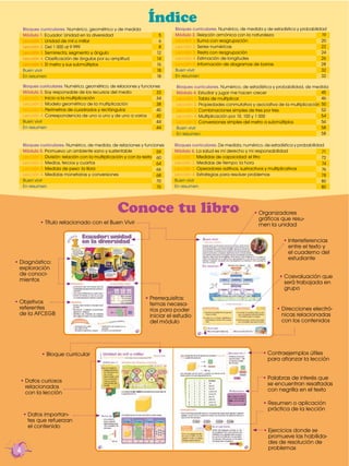Índice
                                                    Bloques curriculares. Numérico, geométrico y de medida         ...