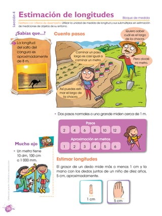 Lección 4
                                                                Estimación de longitudes                        ...