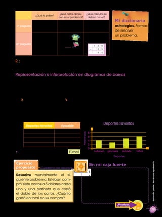 ¿Qué datos apare-                   ¿Qué cálculos se
                ¿Qué te piden?
                                  cen ...
