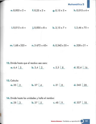 Matematica 5 susaeta