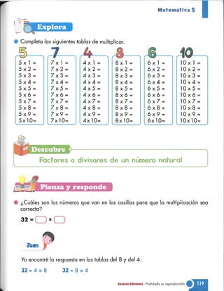 Matematica 5 susaeta