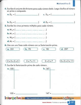 Matematica 5 susaeta