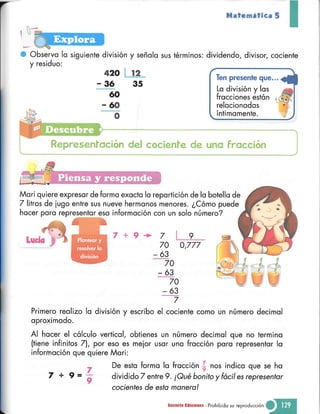 Matematica 5 susaeta