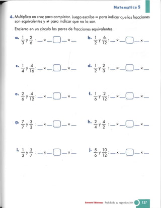 Matematica 5 susaeta