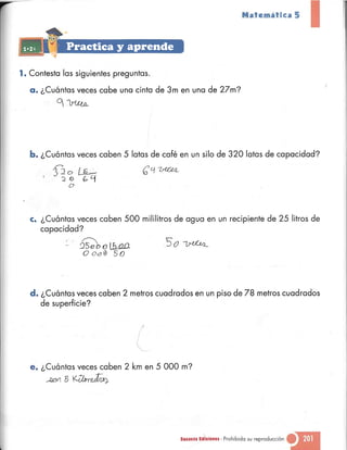 Matematica 5 susaeta