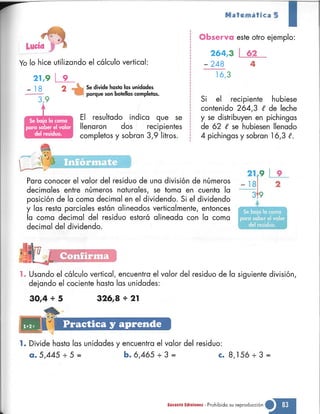 Matematica 5 susaeta