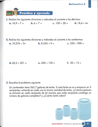 Matematica 5 susaeta