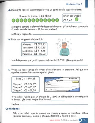 Matematica 5 susaeta