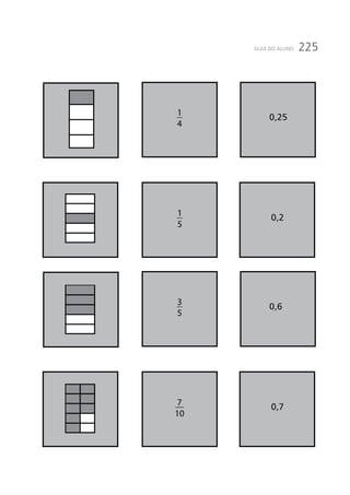 225GUIA DO ALUNO
1
5
1
4
0,2
0,25
7
10
3
5
0,7
0,6
 