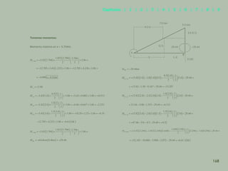 161
Tomemos momentos:
Momento máximo en x = 3.704m.
7.0 ton
4.0 m
3.5 ton
3.5 X/2
-29.44 +29.44
15.82
(OK)
A
B
X
X/2
L-X
168
Capítulos | 1 | 2 | 3 | 4 | 5 | 6 | 7 | 8 | 9
 