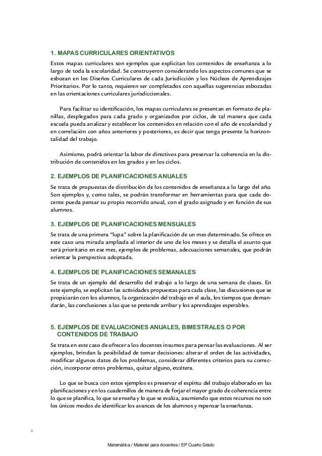 Matematica cuarto grado Matematica cuarto grado