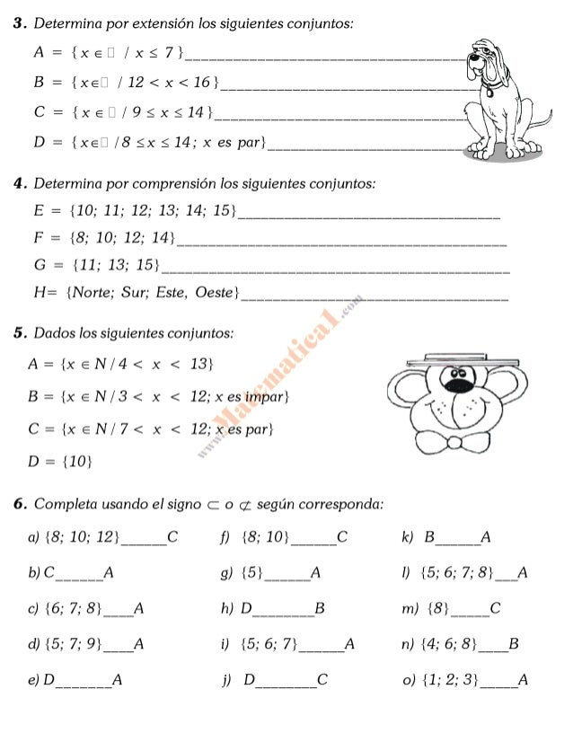 Matematica cuarto grado para imprimir Matematica cuarto grado para imprimir