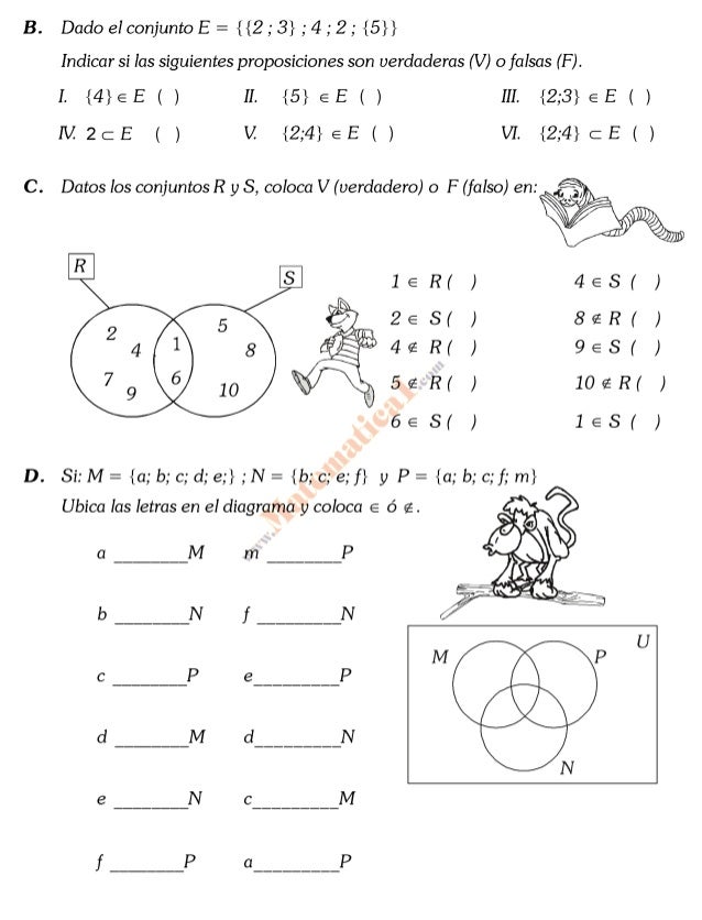 Matematica cuarto grado para imprimir Matematica cuarto grado para imprimir