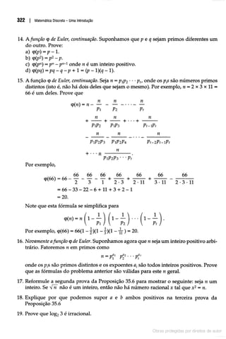 Matematica discreta uma introducao   edward r scheinerman
