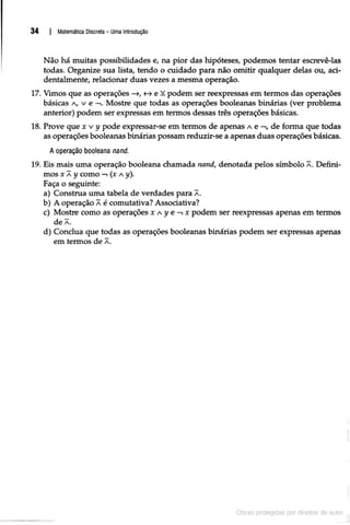 Matematica discreta uma introducao   edward r scheinerman