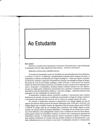 Matematica discreta uma introducao   edward r scheinerman