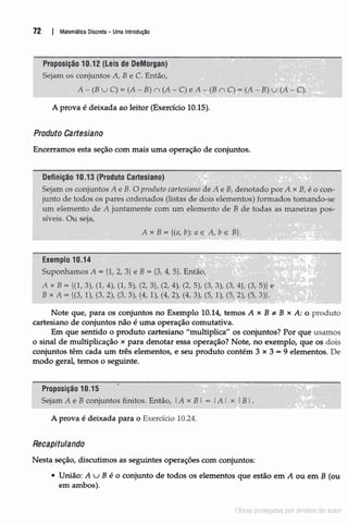 Matematica discreta uma introducao   edward r scheinerman