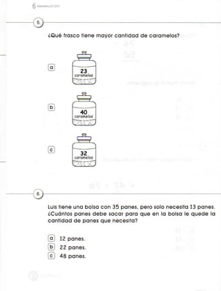 Matematica  ece 2014 2do grado
