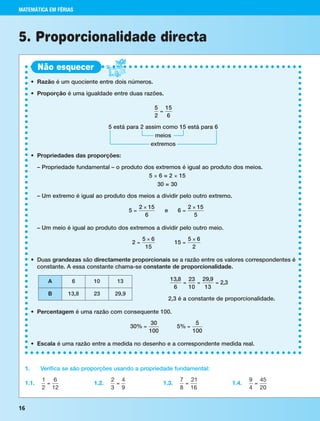 Matematica em ferias_6_ano