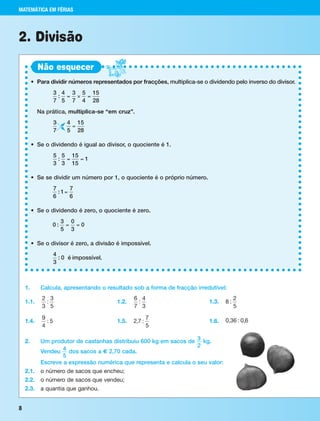 Matematica em ferias_6_ano
