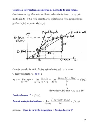 22 . 3
                  7   /                 <2           ! !2 ! ! 0                - .
                                                                               0 /
6                 ? *                       ,                   #                      5

           ∆ →5                              ?                             @       ?
? *        - .              _5-     5   5.




      7           ∆ →5        _-                 . → _5-   5   5.         ϕ →α
                      @) ?α
                                        − 5        - 5 + ∆ . − - 5.
?α /              ?ϕ =                      =                       =                           V- 5.
          ∆ →5              → 5         − 5   ∆ →5        ∆


                                                                    - .        /   5       5   ∈8
5                     @ /   =- 5.
                                                 - 5 + ∆ . − - 5.
4                "#          6          /                         =                    V- 5.
                                            ∆ →5        ∆

           4                "#                   6     5                       4


                                                                                                    %M
 