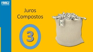 Juros
Compostos
 