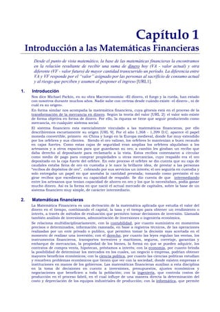 Matematica financiera | PDF