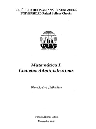Matematica i ciencias administrativas