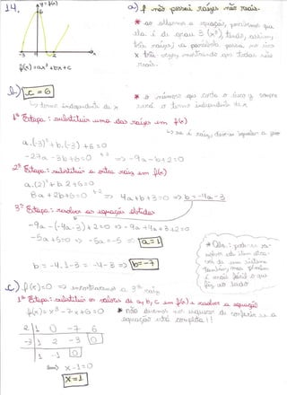 Roteiro de matemática - PU do 4º Bimestre de 2011
