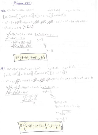 Roteiro de matemática - PU do 4º Bimestre de 2011