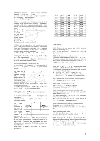 Matematica remember exercicios resolvidos | PDF