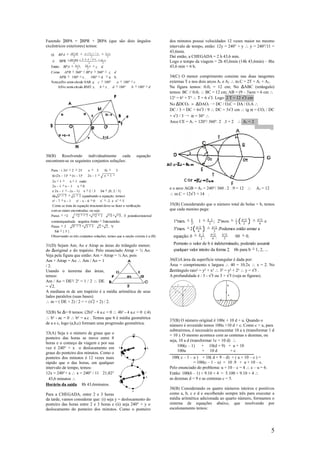 Matematica remember exercicios resolvidos | PDF