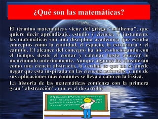 Matematicas