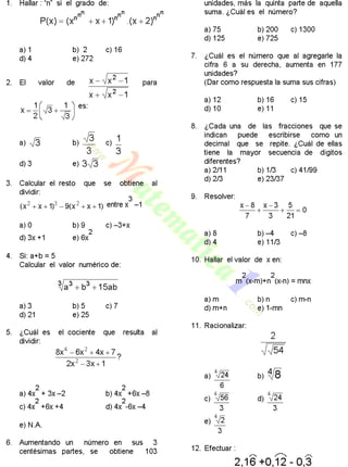Matematicas 115 problemas resueltos de segundo de secundaria | PDF