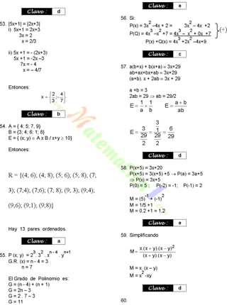 Matematicas 115 problemas resueltos de segundo de secundaria | PDF