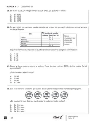 BLOQUE 1 3º Cuadernillo 01
MF
 