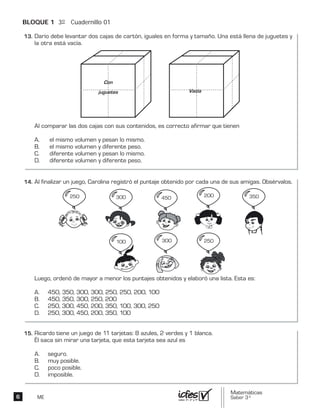 BLOQUE 1 3º Cuadernillo 01
ME
 