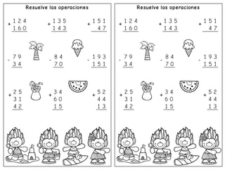 MATEMÁTICAS 2DO primaria ejercicios complementarios | PDF