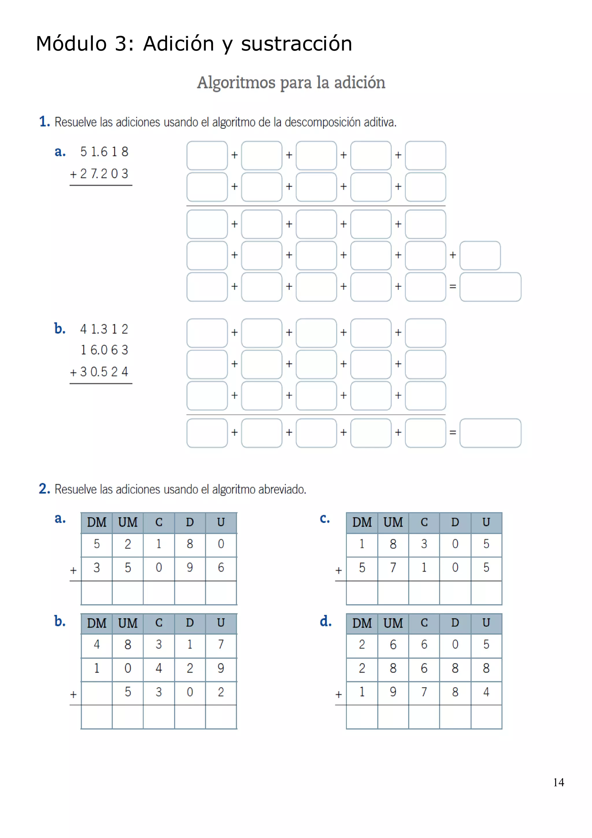 Matematicas 4 basico | PDF