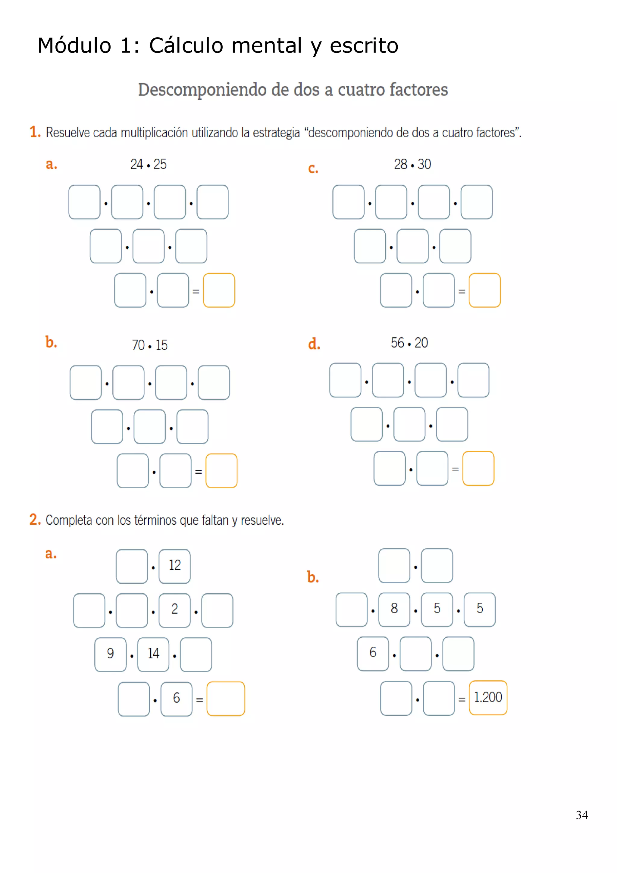 Matematicas 4 basico | PDF