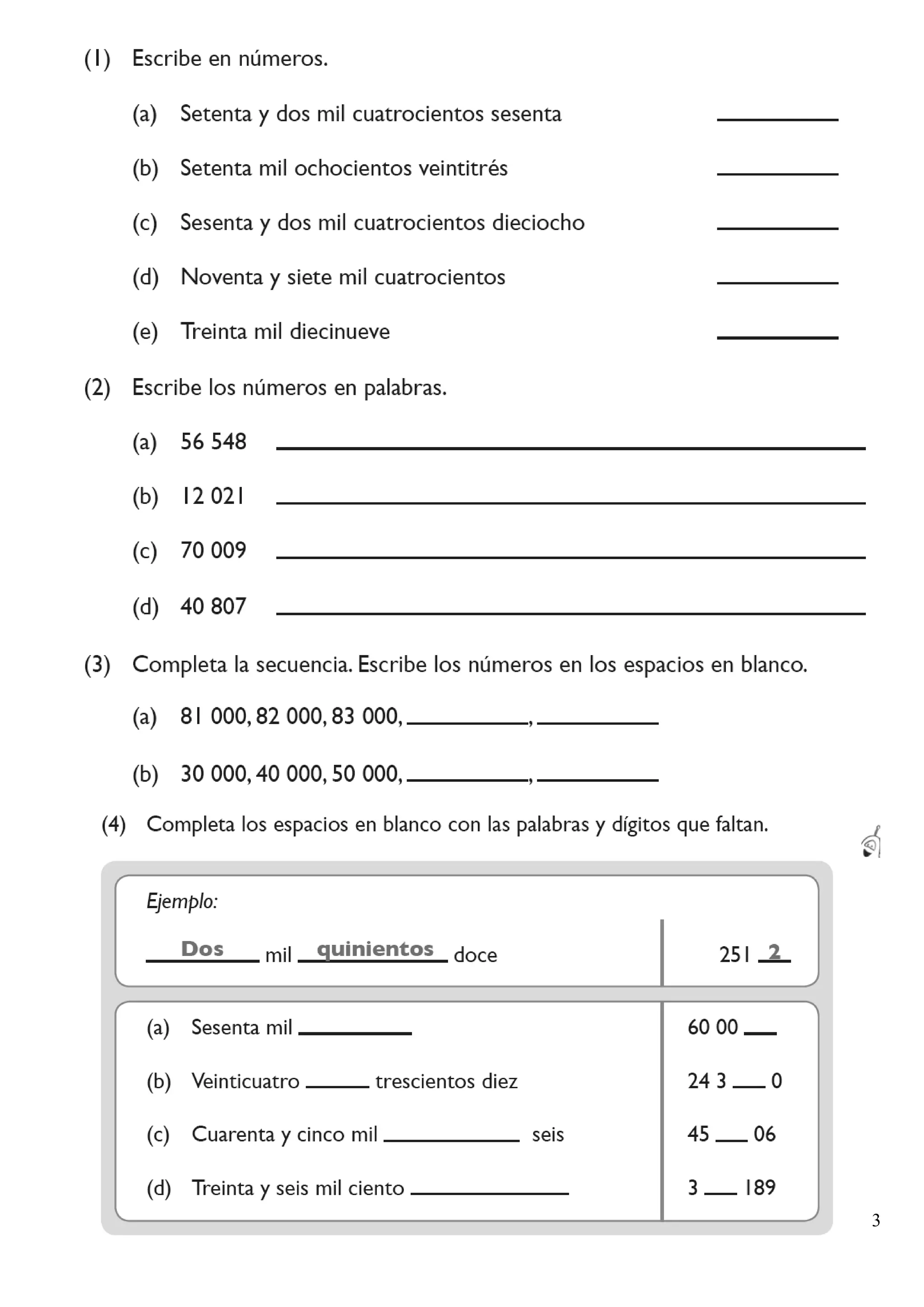 Matematicas 4 basico | PDF